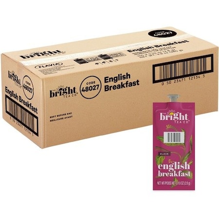 Lavazza Bright Tea English Breakfast, Red, 100PK LAV48027